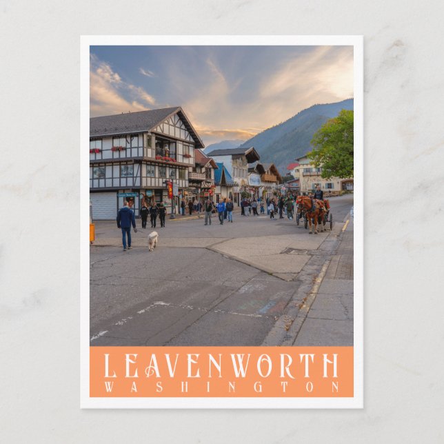 Carte Postale Leavenworth Washington | PNW Photography (Devant)