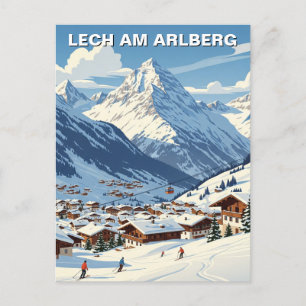 Carte Postale Lech am Arlberg Autriche Travel