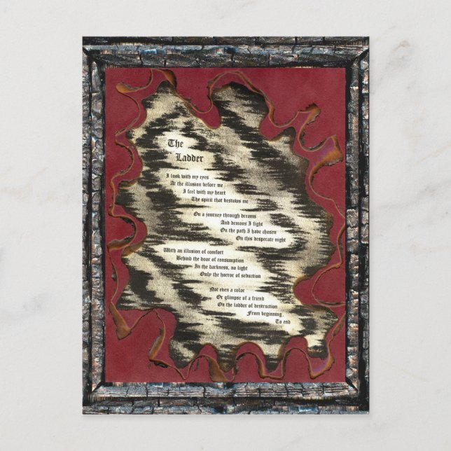 Carte Postale L'échelle (Devant)