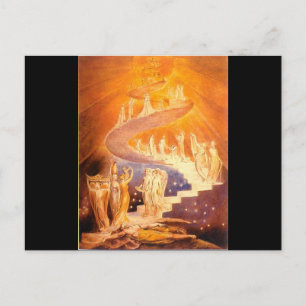 Carte Postale L'échelle Jacob de William Blake