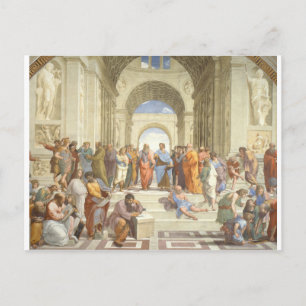 Carte Postale L'école d'Athènes
