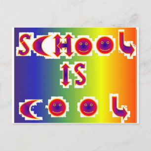 Carte Postale L'école est Cool