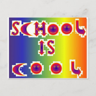 Carte Postale L'école est Cool