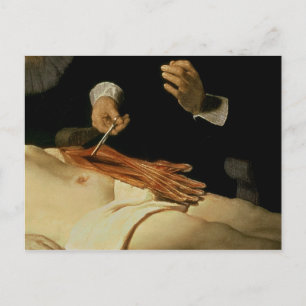 Carte Postale Leçon d'anatomie du Dr Nicolaes Tulp, 1632