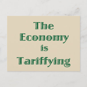 Carte Postale L'économie est à la traîne