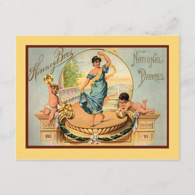 Carte Postale Leçons de danse (Devant)