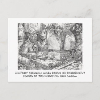 Carte Postale Leçons d'histoire sur les Mac
