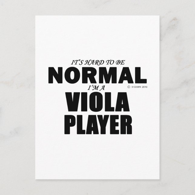 Carte Postale Lecteur de vidéo normal (Devant)