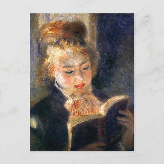 Carte Postale Lecture (Devant)