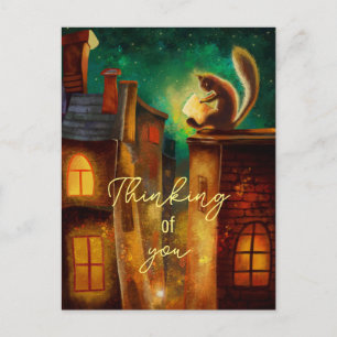 Carte Postale Lecture de nuit Fairytale personnalisable