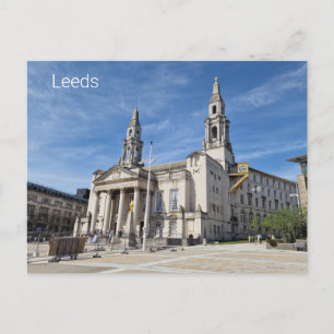 Carte Postale Leeds Civic Hall