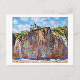 Carte Postale L'Eglise de Varengeville, cool Claude Monet 1882
