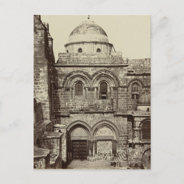 Carte Postale L'église du Saint Sépulcre à Jérusalem (Devant)