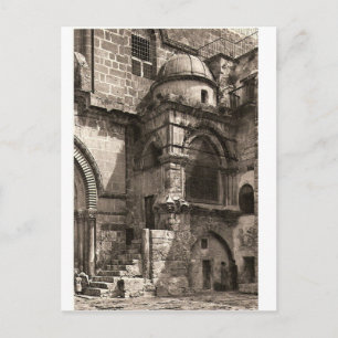 Carte Postale L'église du Saint Sépulcre à Jérusalem