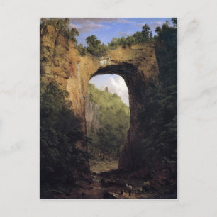 Carte Postale L'église Frederic Edwin - Le Pont Naturel Virgini
