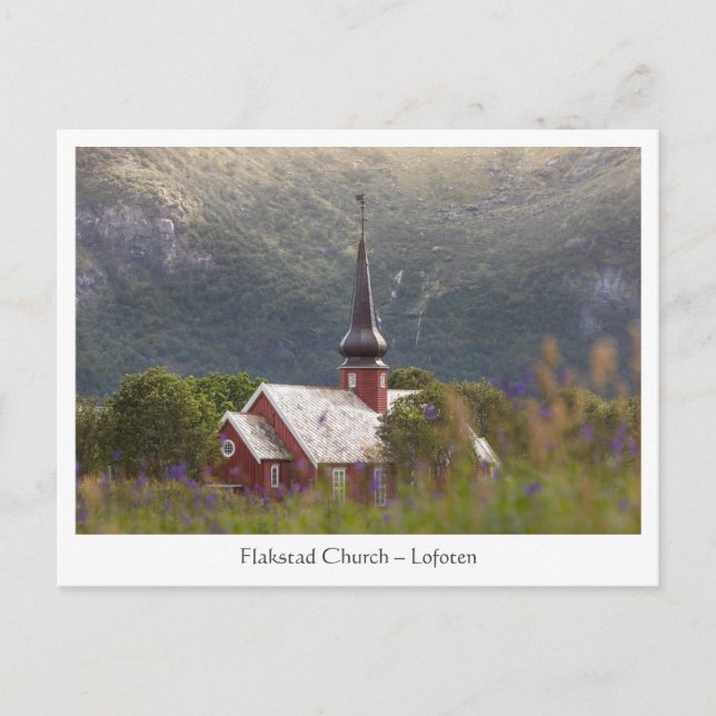 Carte Postale L'église Lofoten (Devant)