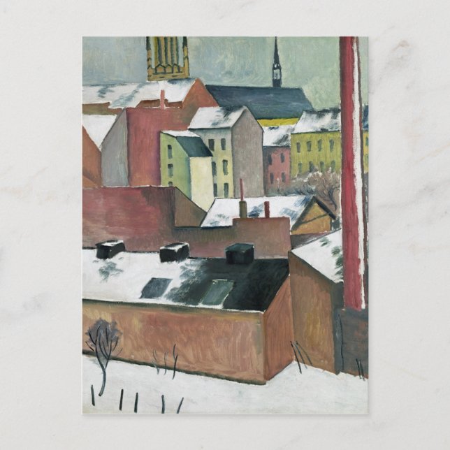 Carte Postale L'église Sainte-Marie à Bonn en Neige, 1911 (Devant)