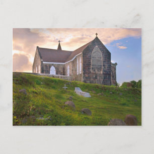 Carte Postale L'église St James de l'île des Caraïbes