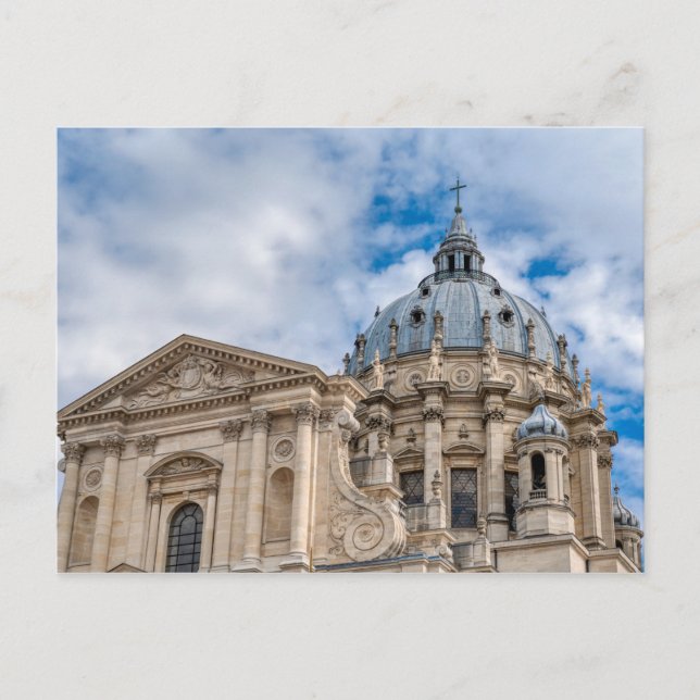 Carte Postale L'église Val-de-Grace et l'hôpital militaire à Par (Devant)