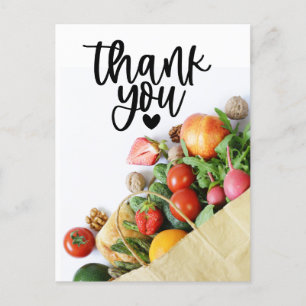 Carte Postale Légume végétal Appréciation végétarienne