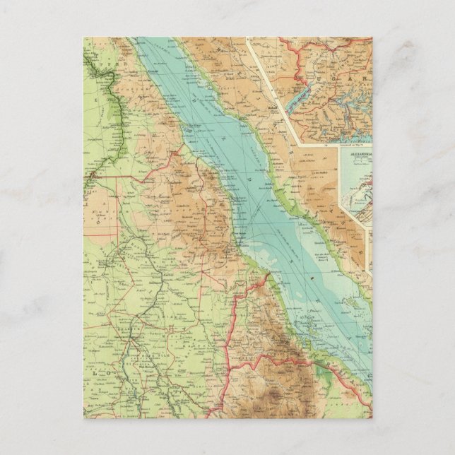 Carte Postale L'Egypte et le Nil (Devant)