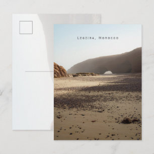 Carte Postale Legzira Maroc Côté