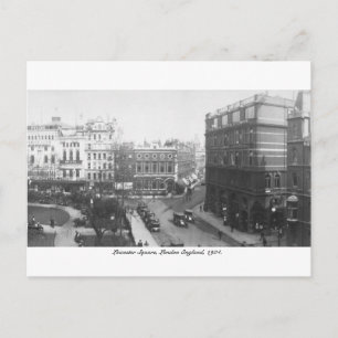 Carte Postale Leicester Carré 1904, Londres Angleterre, Royaume-