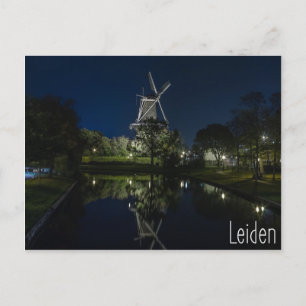 Carte Postale Leiden Holland