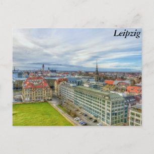 Carte Postale Leipzig, Allemagne