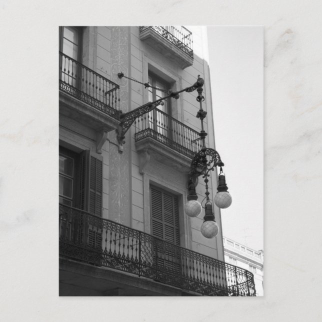 Carte postale L'Eixample (Barcelone, Espagne) (Devant)
