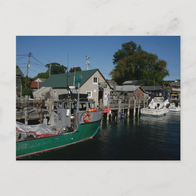 Carte Postale Leland Fishtown (Devant)