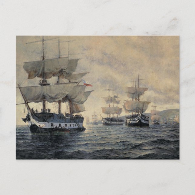 Carte Postale L'embarquement de l'expédition libératrice de Pe (Devant)