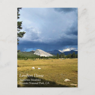 Carte Postale Lembert Dome à Tuolumne Meadows, Yosemite, CA Pos