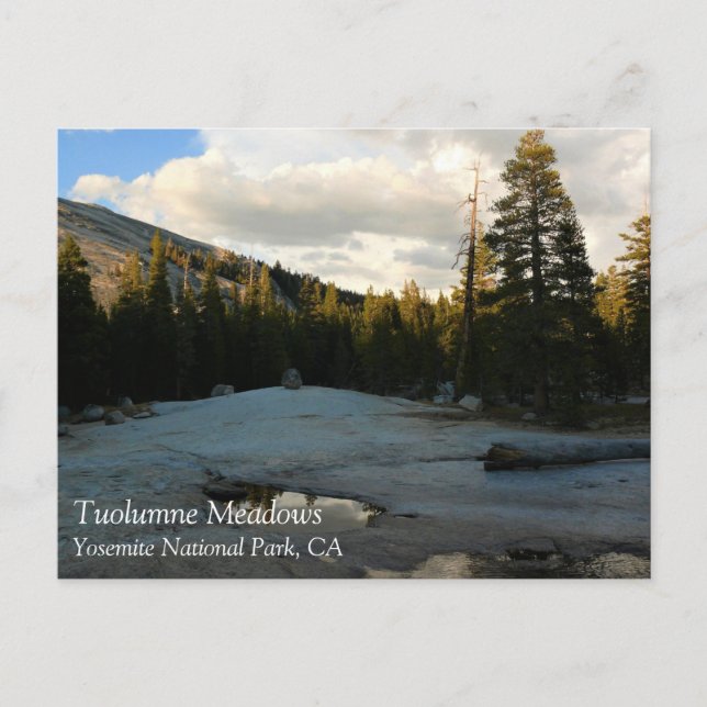 Carte Postale Lembert Dome à Tuolumne Meadows, Yosemite, CA Pos (Devant)