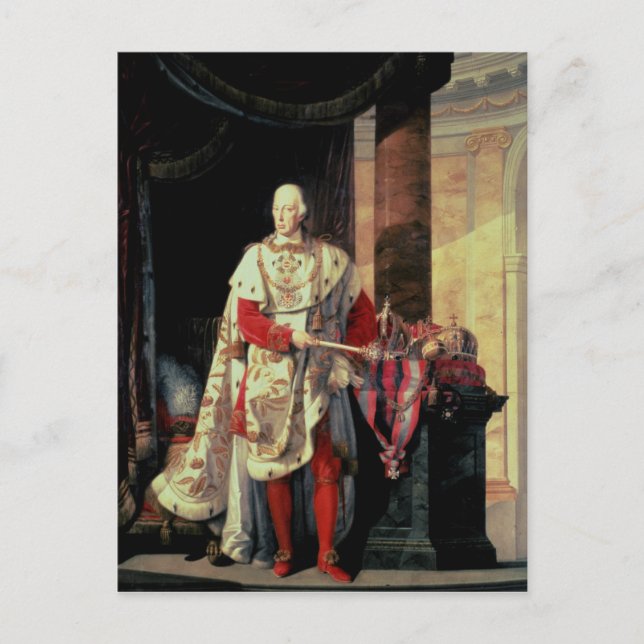 Carte Postale L'empereur François Ier d'Autriche, 19ème siècle (Devant)