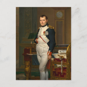 Carte Postale L'empereur Napoléon dans son étude aux Tuileries