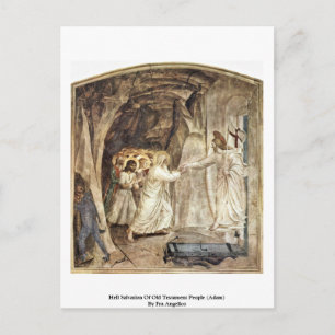 Carte Postale L'Enfer Le Salut Des Personnes De L'Ancien Testame