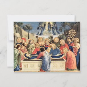 Carte Postale L'Enterrement de la Vierge par Fra Angelico