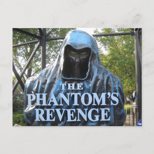 Carte Postale L'entrée du Dessous de verre à rouleaux du Phantom (Devant)
