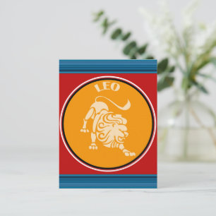 Carte postale Leo