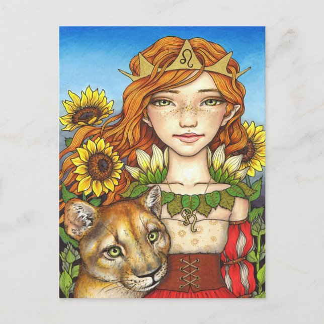 Carte Postale Leo (Devant)