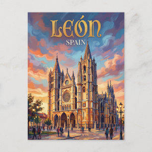 Carte Postale León Espagne