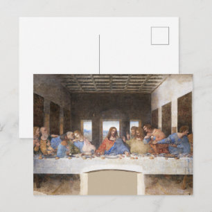 Carte Postale Léonard de Vinci La Cène Beaux-Arts
