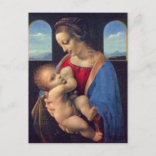Carte Postale Leonardo da Vinci - Madonna