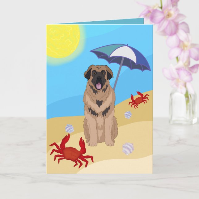 Carte postale Leonberger Beach (Orchidée)