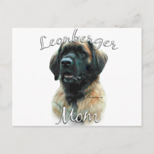 Carte Postale Leonberger Mom 2