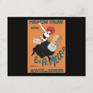 Carte Postale Leonetto Cappiello Magazzini Italiani