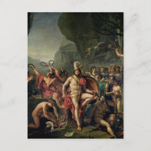 Carte Postale Leonidas à Thermopylae