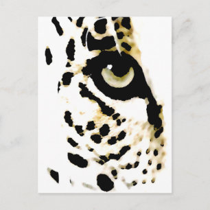 Carte Postale Léopard Eye