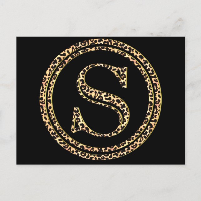Carte Postale Leopard S (Devant)